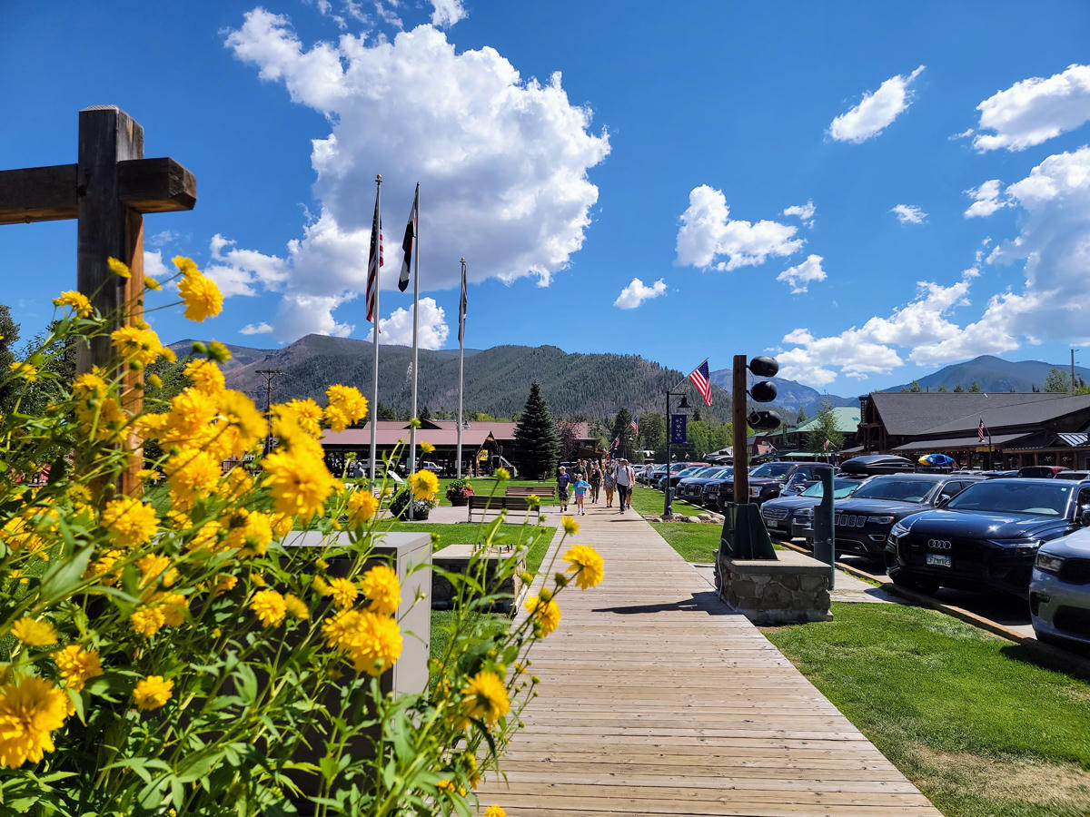Placeholder: Grand Lake wooden boardwalk