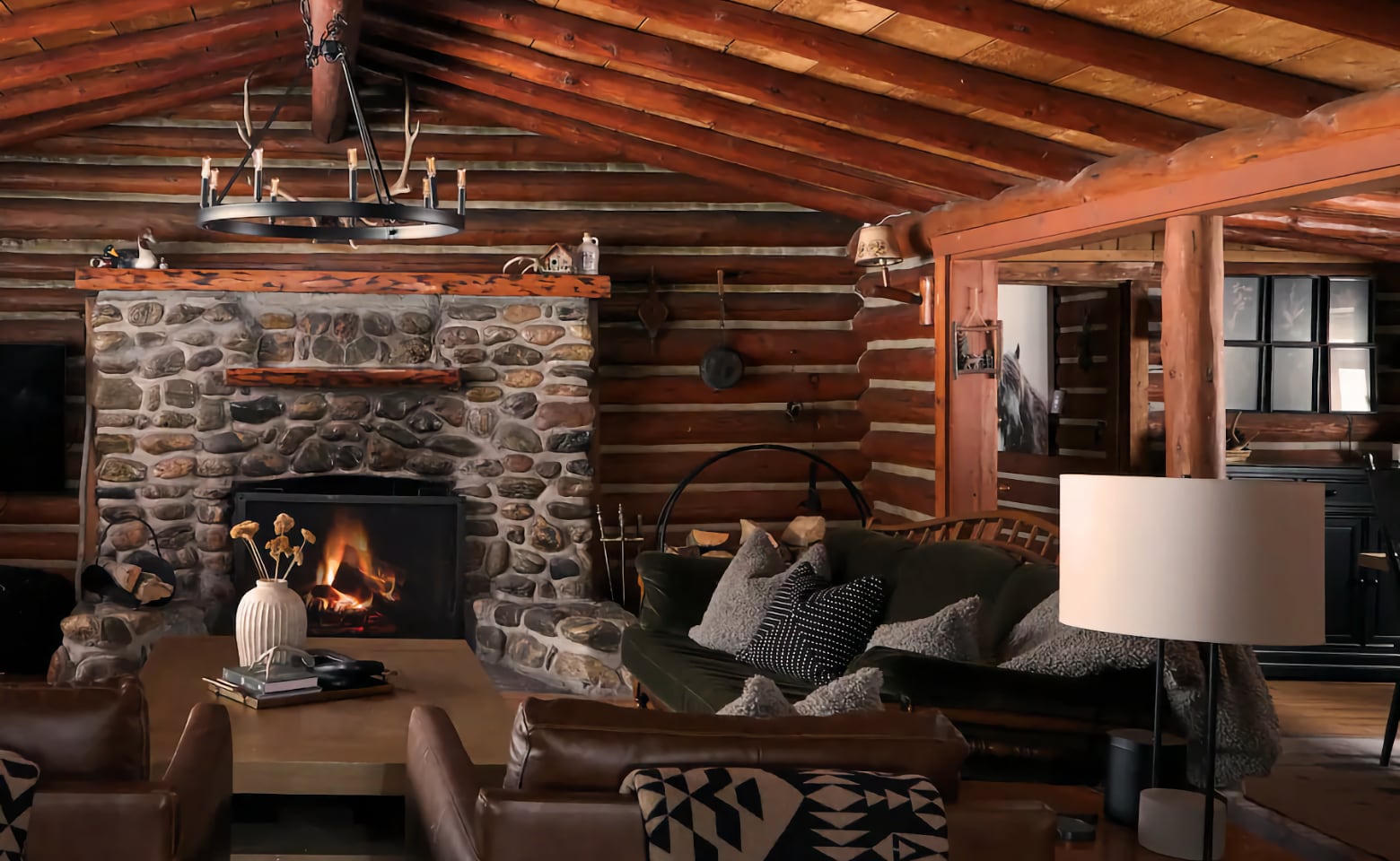 Placeholder: cabin interior